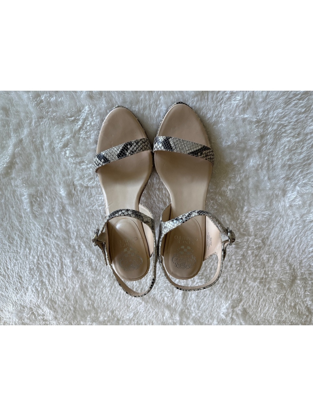 Vince Camuto Snakskin Pumps